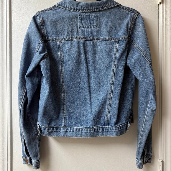 Forever 21 Women's Cropped Essential Denim Jacket S - Picture 6 of 7